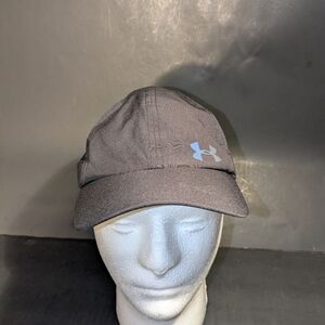 Under Armour Women's Black Running Tennis Active Hat Hook & Loop Closure
